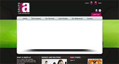 Desktop Screenshot of grupoa.es