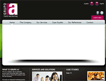 Tablet Screenshot of grupoa.es